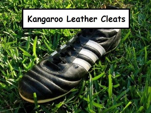 kangaroo leather soccer cleats