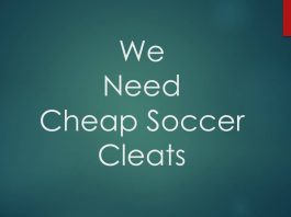 cheap soccer cleats
