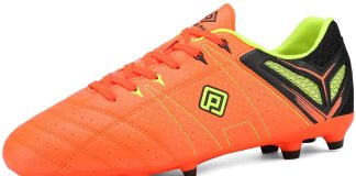 DREAM PAIRS Mens Cleats Football Soccer Shoes