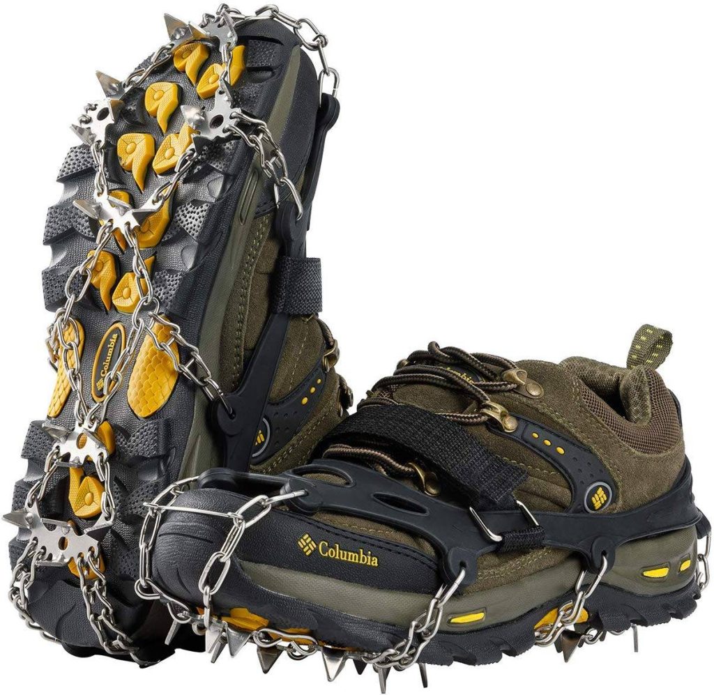 MIRACOL Crampons Ice Cleats Traction Snow Cleats To Buy Near Me