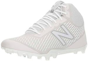 Best Lacrosse Cleats for Flat Feet | Lacrosse cleats New Balance Burn X2 Mid-Cut Lacrosse Shoe