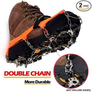 Walk Freely on Ice with EIVOTOR Ice Cleats | Ice cleats Walk Traction Ice Cleat Spikes Crampons