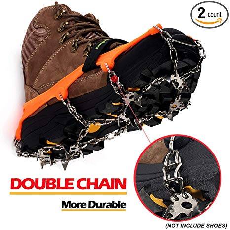 Walk Traction Ice Cleat Spikes Crampons