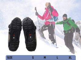 AGOOL Ice Cleats Traction Cleats – Solid and Durable