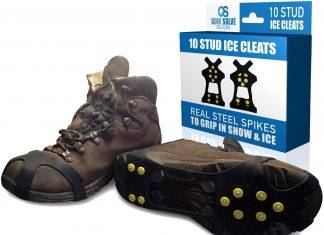 Quik Solve Ice Snow Traction Cleats - durable and strong materials