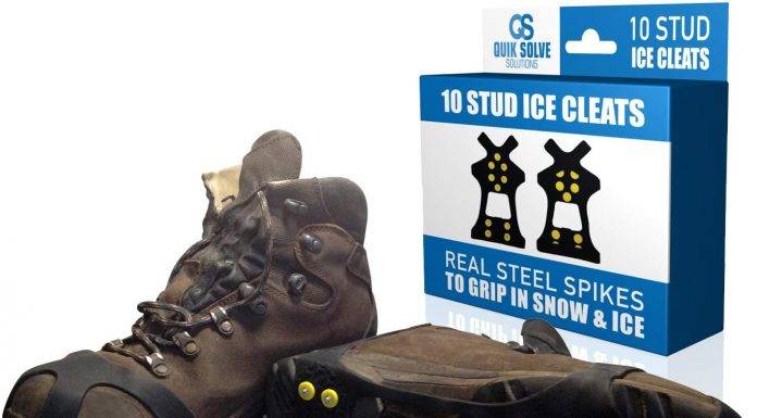 Quik Solve Ice Snow Traction Cleats - durable and strong materials