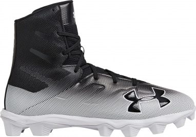 Under Armour stand for football cleats