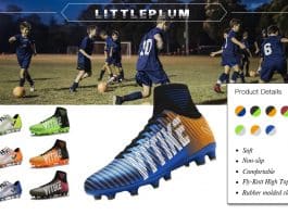 Littleplum Unisex Kid's Soccer Cleats