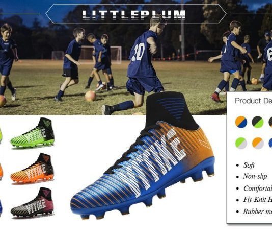 Littleplum Unisex Kids Soccer Cleats