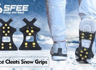SFEE Ice Snow Grips Crampons Traction Cleats