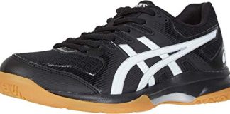 asics womens gel rocket 9 volleyball shoes 9 blackwhite