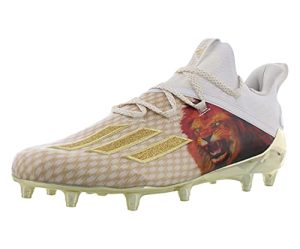 Adidas Men's Adizero White/White/White Football Shoe Review | Football cleats Adidas Adizero X Anniversary Men's Football Cleats Ef7919 Size 8 White Gold Metallic