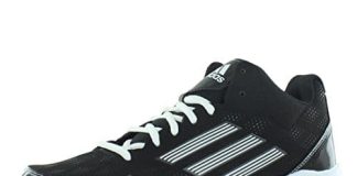 adidas mens wheelhouse 2 mid bsbl baseball shoes blackwhite size 7