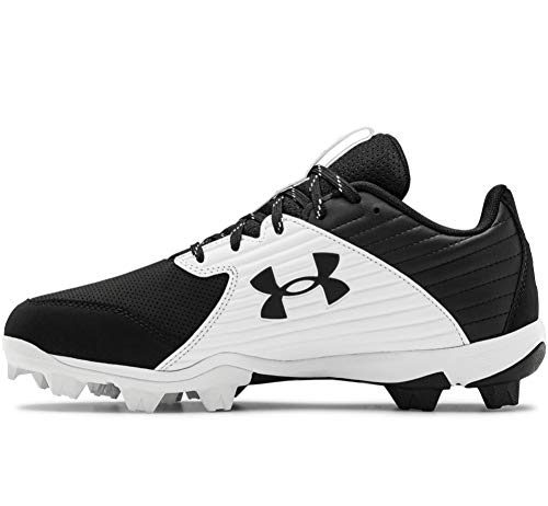 under armour mens leadoff low rm baseball shoe blackwhite 65 us