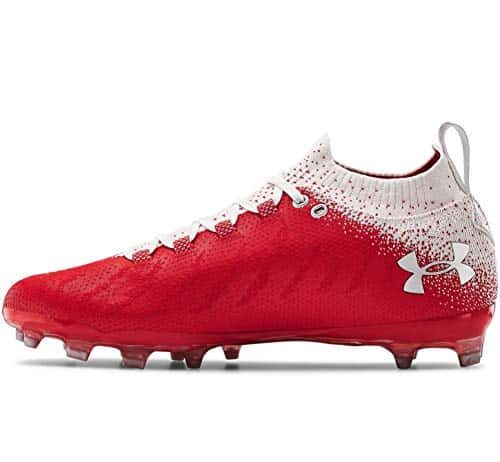under armour mens spotlight lux mc football shoe red 600white 10 m us
