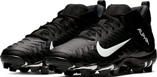 nike mens alpha menace 2 shark wide football cleat blackwhiteanthracite
