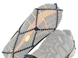 yaktrax walk traction cleats for walking on snow and ice 1 pair large black 3