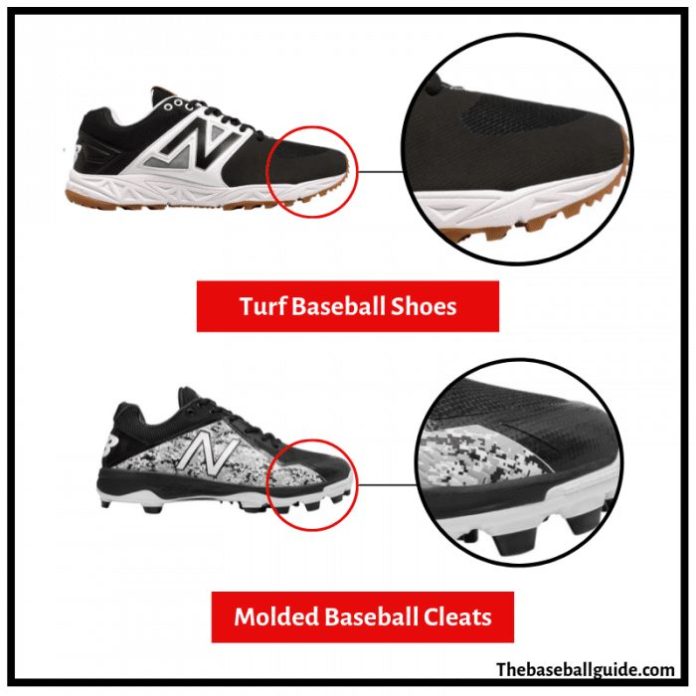 are there specific cleats for artificial grass in baseball 2