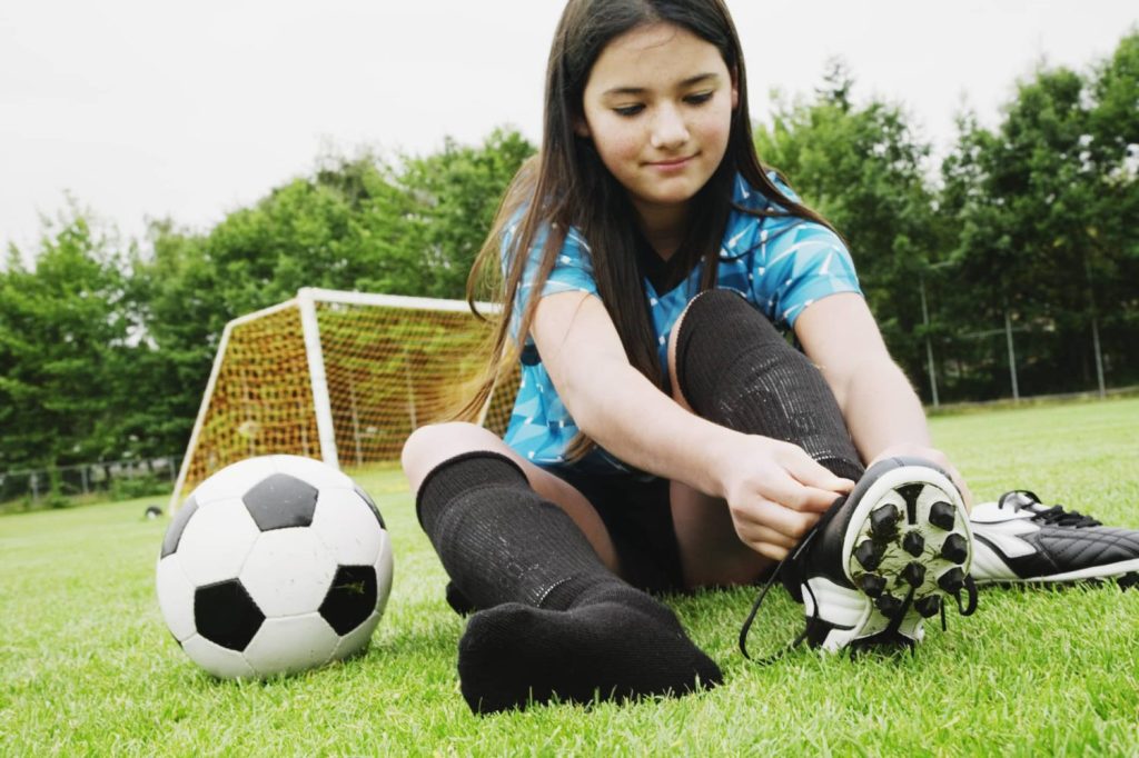 Can My Kid Wear Soccer Cleats For Football?