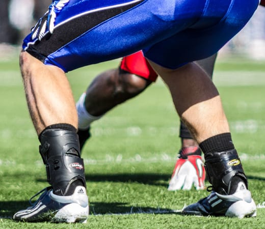 Do Football Cleats Provide Ankle Support? | Football cleats Do Football Cleats Provide Ankle Support? – close-up detail