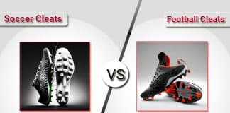Difference between Soccer and Football Cleats