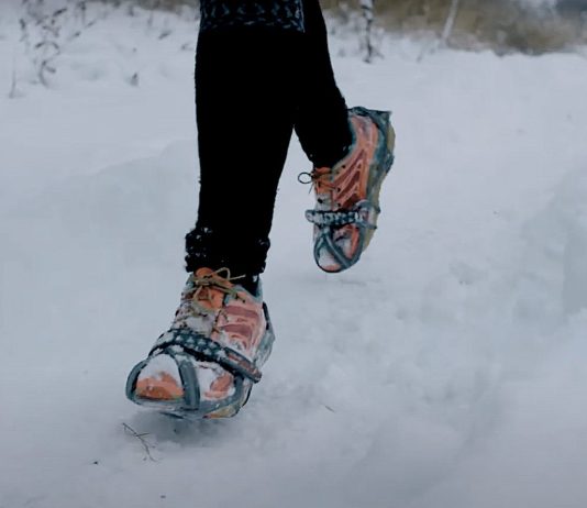 Can I Wear Snow Cleats Casually, Or Just In Snow