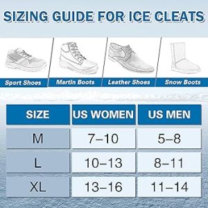 Stabilicers Maxx Size Chart Ice Cleats | Ice cleats How Do You Size Ice Cleats