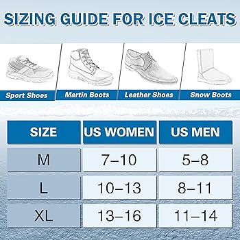 How Do You Size Ice Cleats?