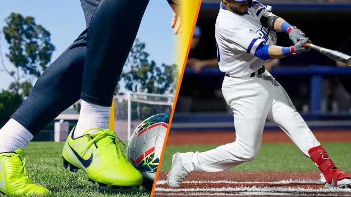 How Do You Tell The Difference Between Baseball And Football Cleats