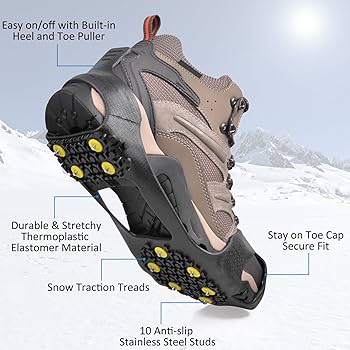 should i get ice cleats with crampon style spikes or chains
