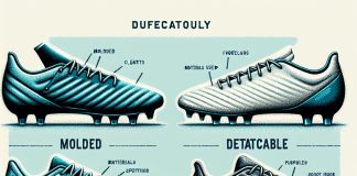what are the different types of football cleats 1