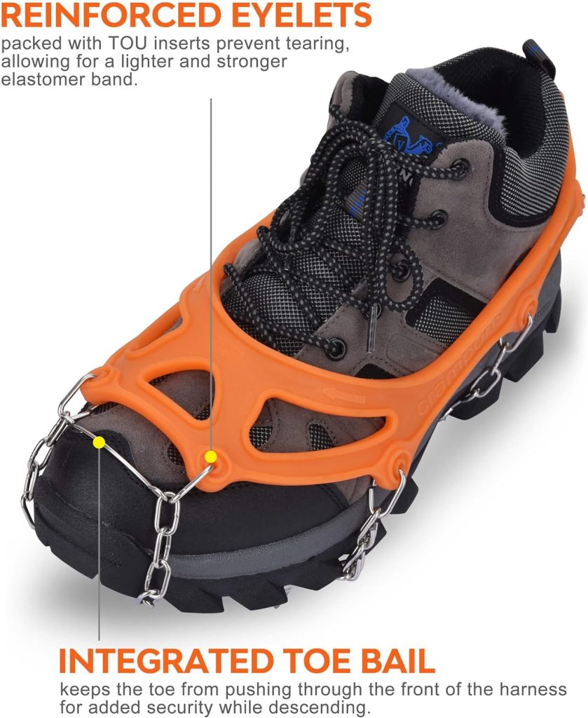 Traction Cleats Ice Snow Grips Review | Ice cleats Traction Cleats Ice Snow Grips Review