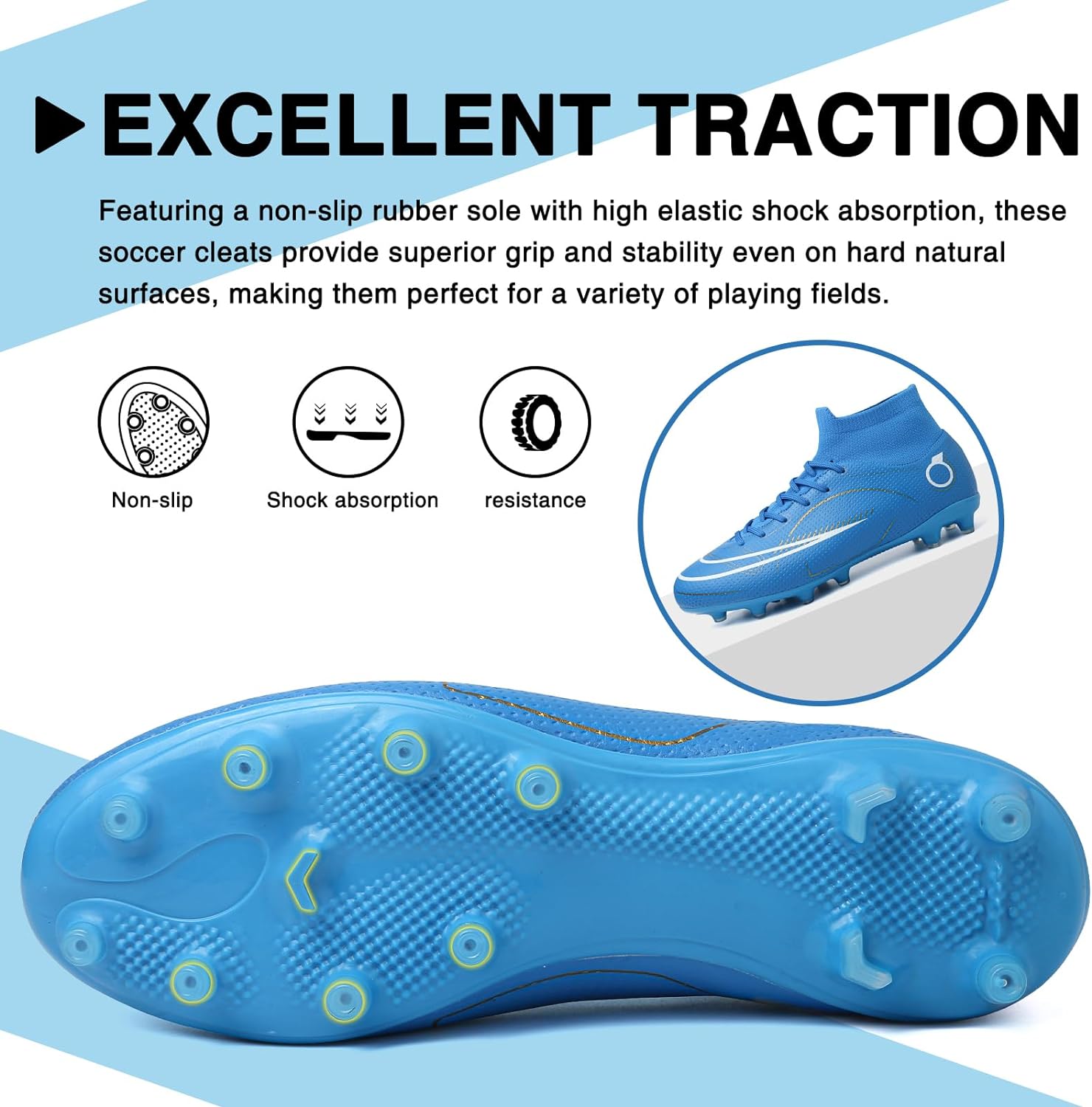 CBUSTER Soccer Cleats Men Women Football Shoes Review | Football cleats CBUSTER Soccer Cleats Men Women Football Shoes Review