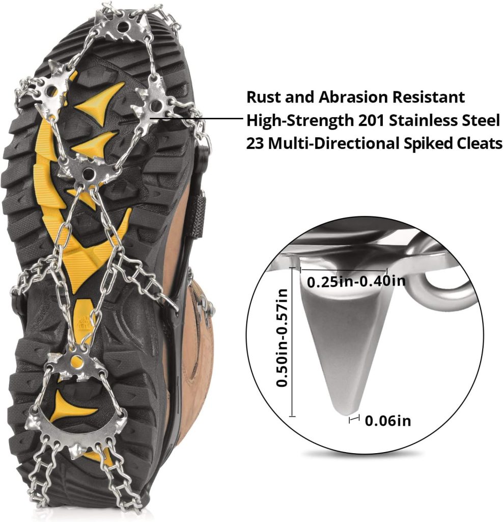 Spiky Ice Cleats | Ice cleats Extremus Ice Cleats Review
