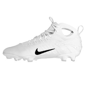 Nike Men's Huarache 9 Elite Turf Lacrosse Shoes Review | Lacrosse cleats Nike Men's Huarache 9 Elite Mid Lacrosse Cleats White Black