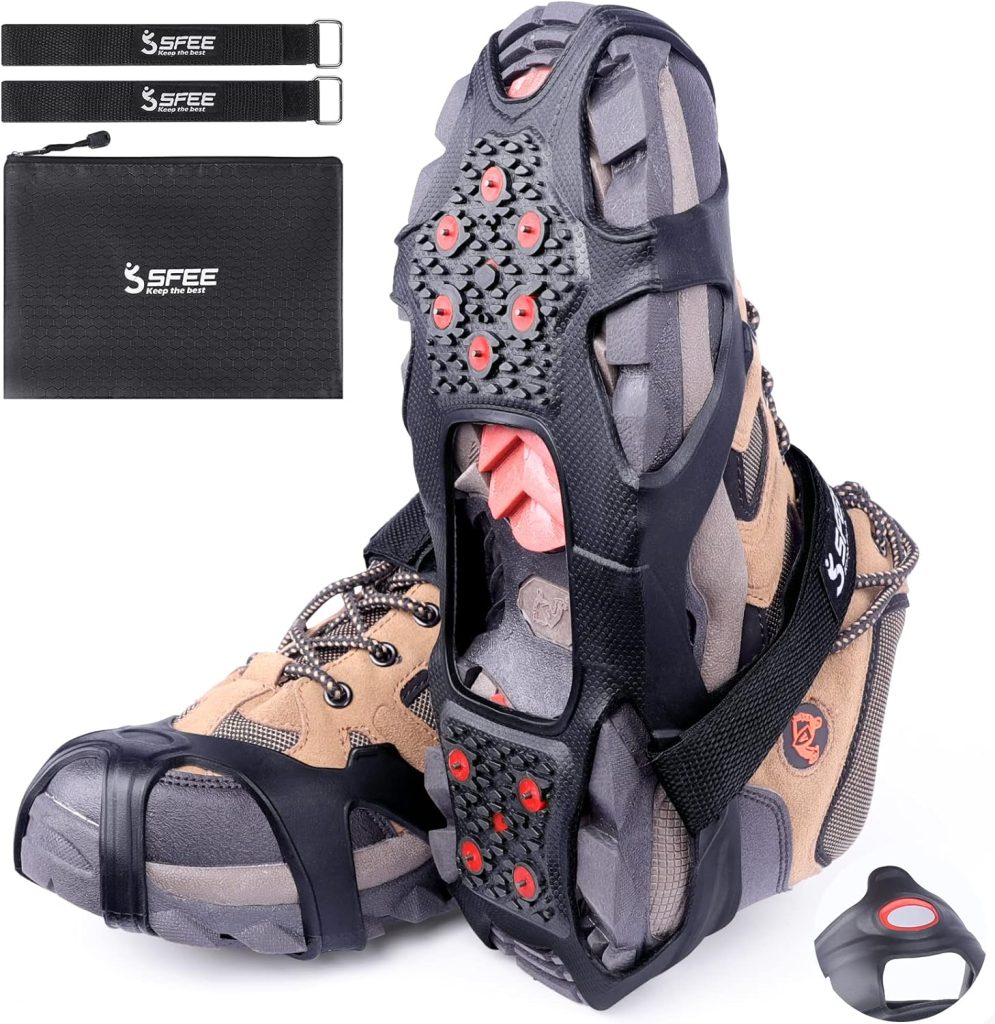 Sfee Crampons Ice Cleats Review | Ice cleats Sfee Crampons Ice Cleats Review