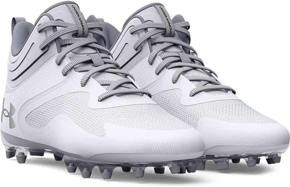 Under Armour Mens Command Mid Lacross Mt TPU Cleat Shoe