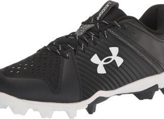 under armour mens leadoff low rubber molded baseball cleat shoe review