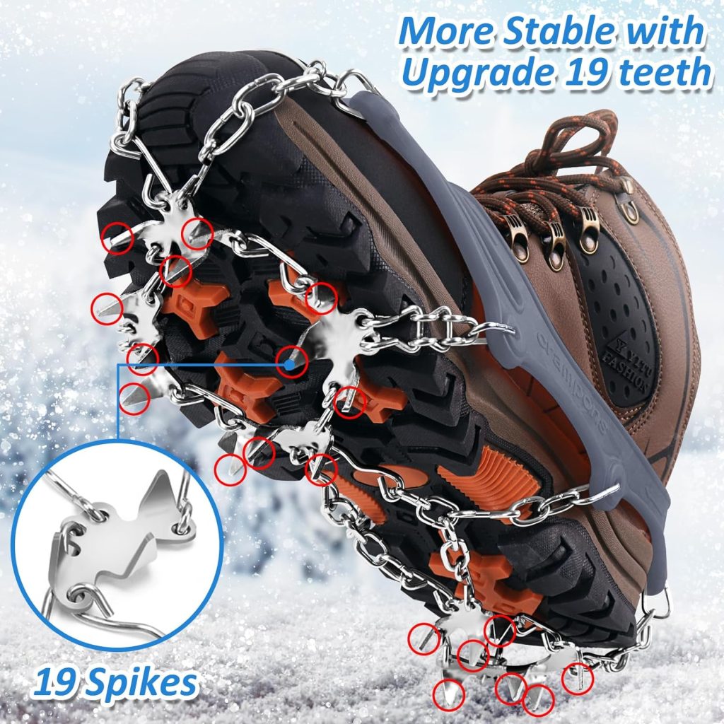 WIN.MAX Crampons for Shoes Review | Ice cleats WIN.MAX Crampons for Shoes Review