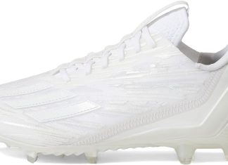 adidas mens adizero football shoe whitewhitewhite 10