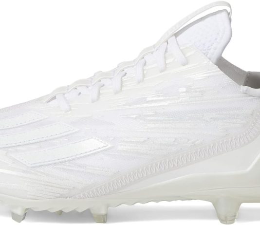 adidas mens adizero football shoe whitewhitewhite 10