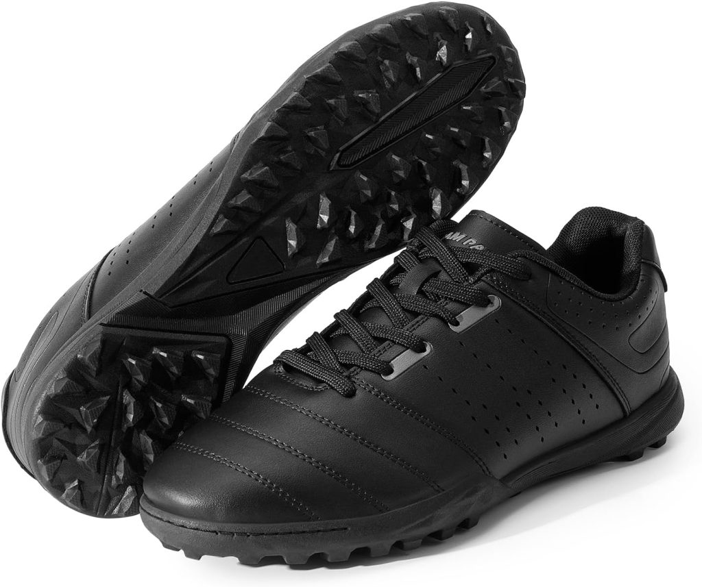 DREAM PAIRS Mens Soccer Shoes Indoor Football Cleats for Men Outdoor