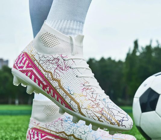 mens soccer cleats football boots professional turf soccer shoes kids youth outdoor athletic football cleats 3