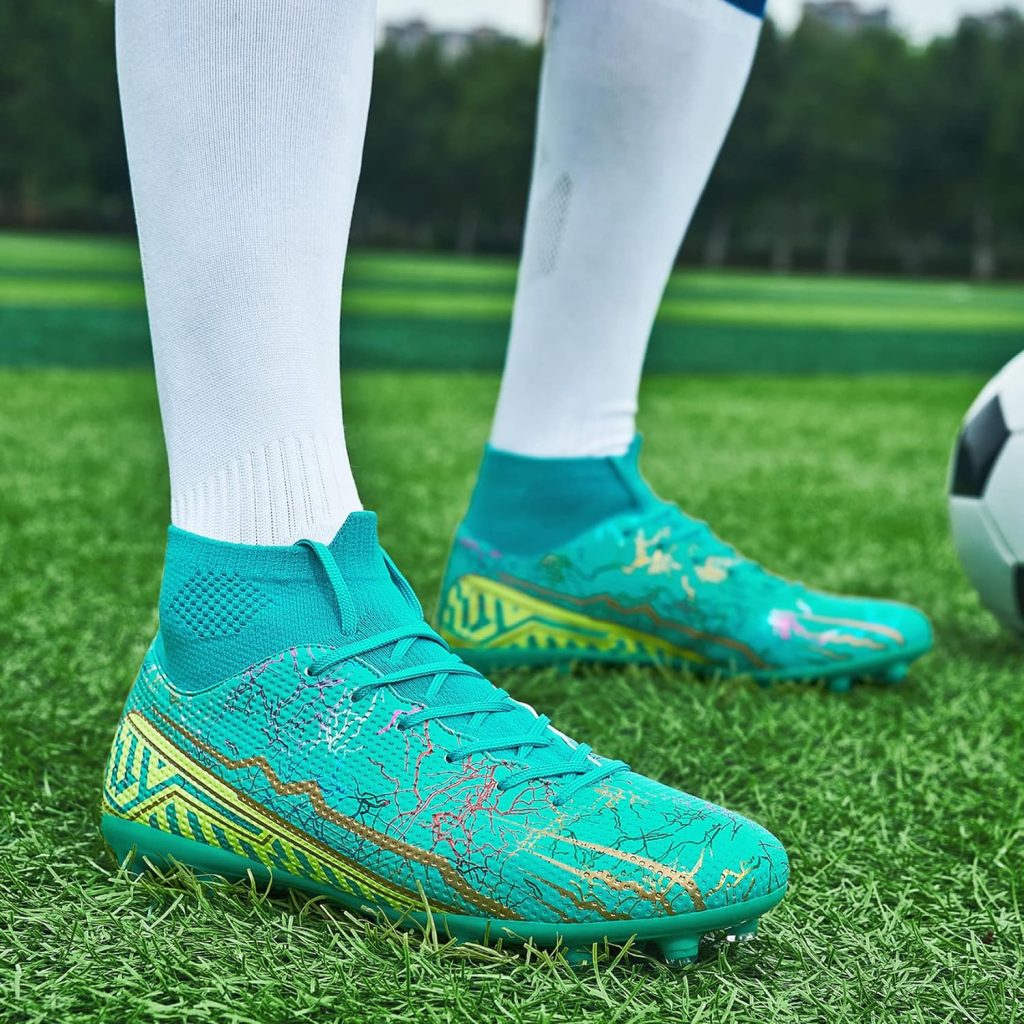Mens Soccer Cleats Football Boots Professional Turf Soccer Shoes Kids Youth Outdoor Athletic Football Cleats