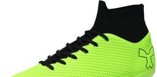 mens soccer cleats football cleats for mens big boys high top spikes shoes for youth professional training turf indoor o 2