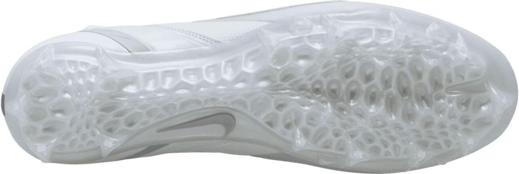 Nike Alpha Huarache 8 Elite CW4440-011 Mens Lacrosse Cleats White/Pure Platinum/Wolf Grey/White