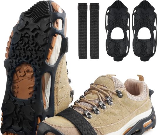 spikeless ice cleats snow traction crampons anti slip ice grippers for shoes and boots indoor slip on ice traction devic