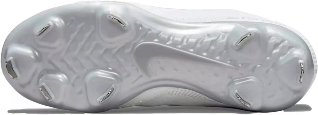 Nike Hyperdiamond 4 Pro CZ5920-100 White-Wolf Grey-Pure Platinum Womens Softball Cleats 9 US