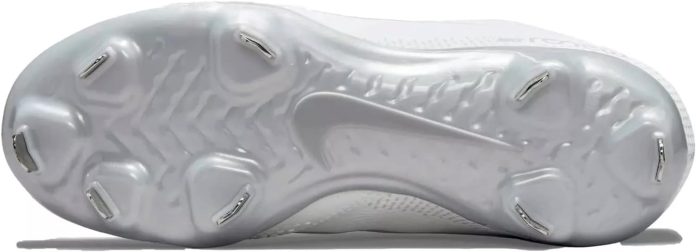 nike hyperdiamond 4 pro cz5920 100 white wolf grey pure platinum womens softball cleats 9 us 1