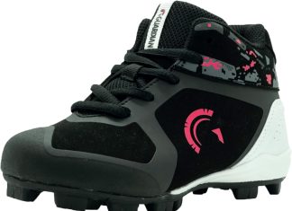 guardian baseball youth high top baseball cleats for boys and girls softball cleats size 12 little kid to 7 big kid